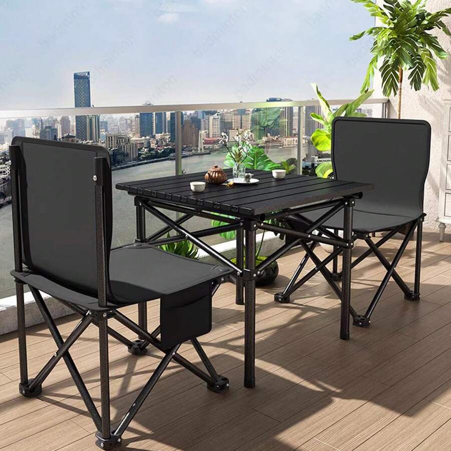 Table pliante Portable en alliage d'aluminium