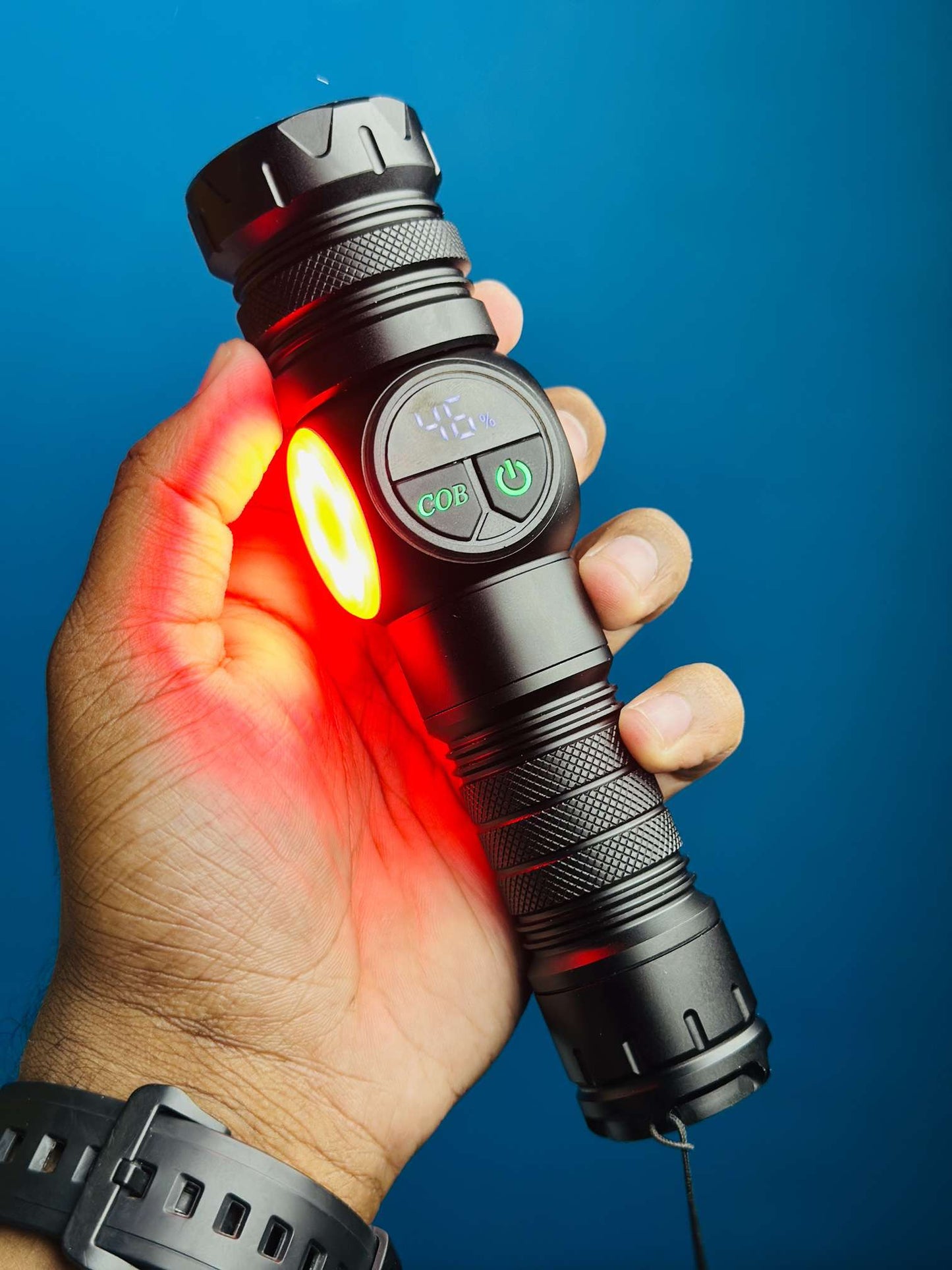 Lampe de poche tactique Led Rechargeable haute puissance