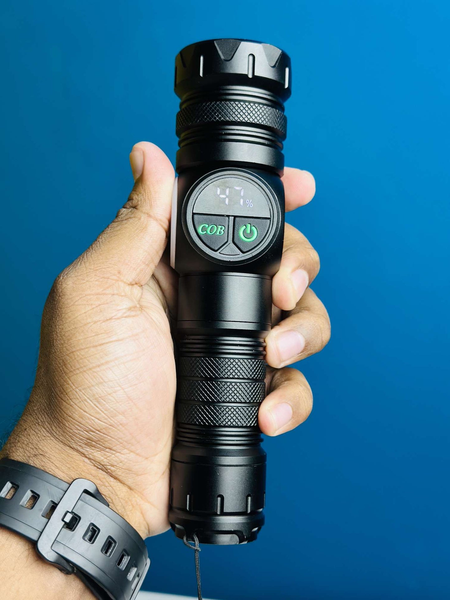 Lampe de poche tactique Led Rechargeable haute puissance