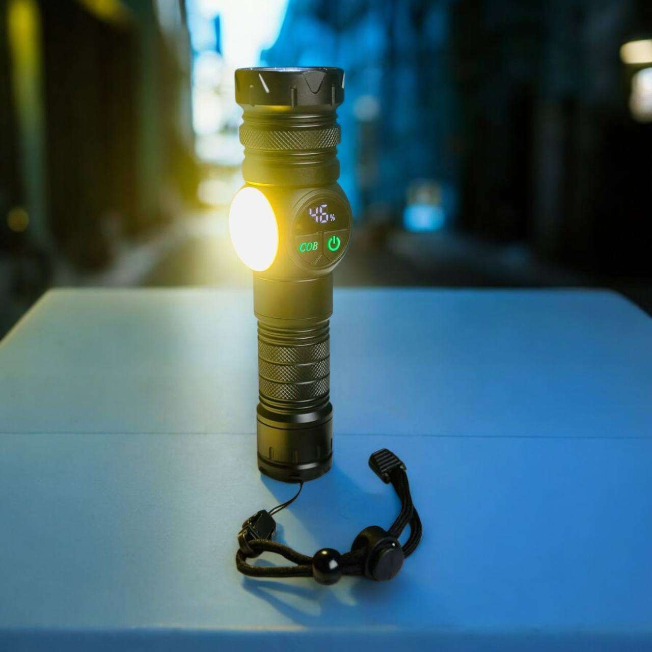 Lampe de poche tactique Led Rechargeable haute puissance