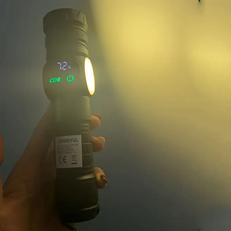Lampe de poche tactique Led Rechargeable haute puissance