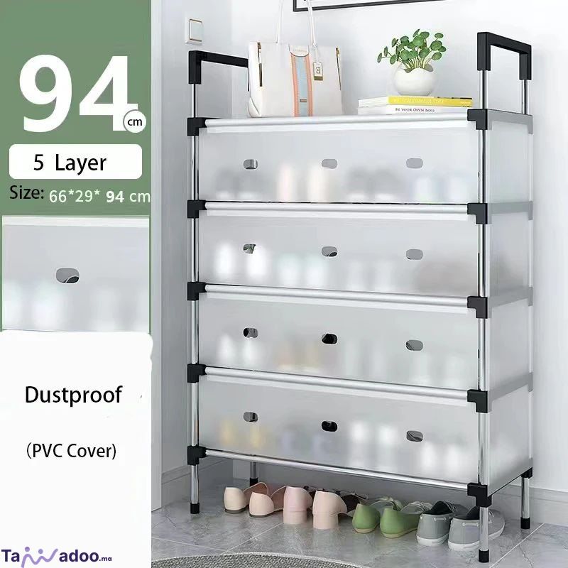 Etagère pour chaussures 5 couches,Meuble de rangement