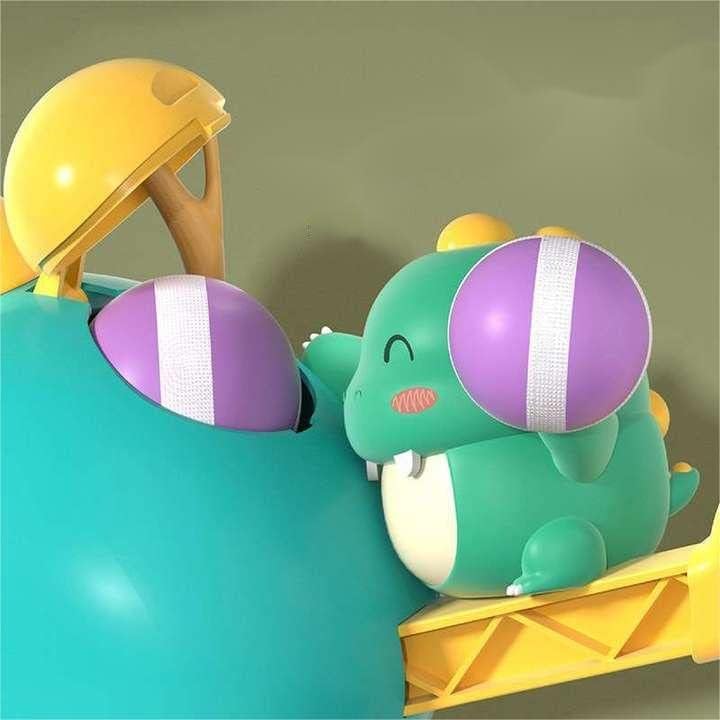 Jeu de tir avec fléchettes en forme de dinosaure