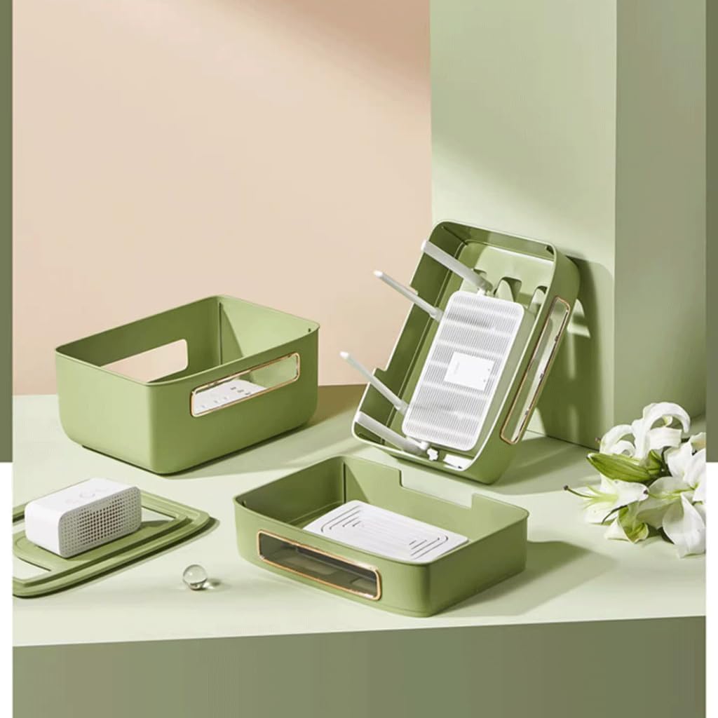 Étagère Murale Multifonction pour Routeur – Design Ouvert, Éco-Durable & Gain de Place