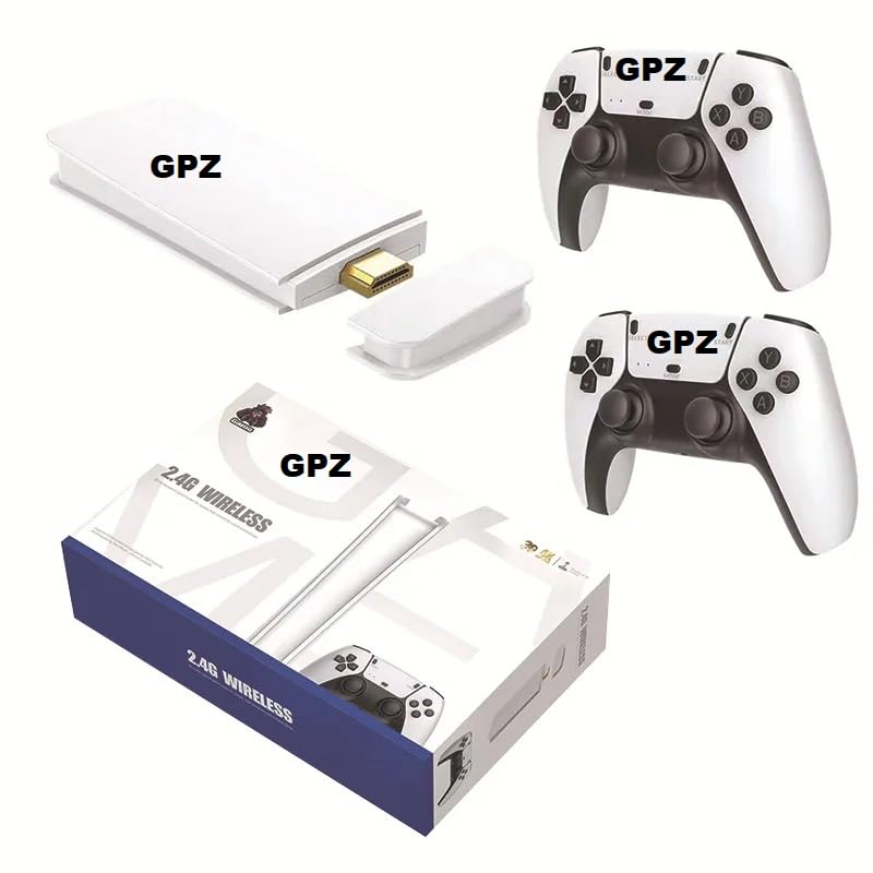 Console M15 Game Stick 4K – Rétro Gaming avec 20 000 Jeux & Manettes Sans Fil
