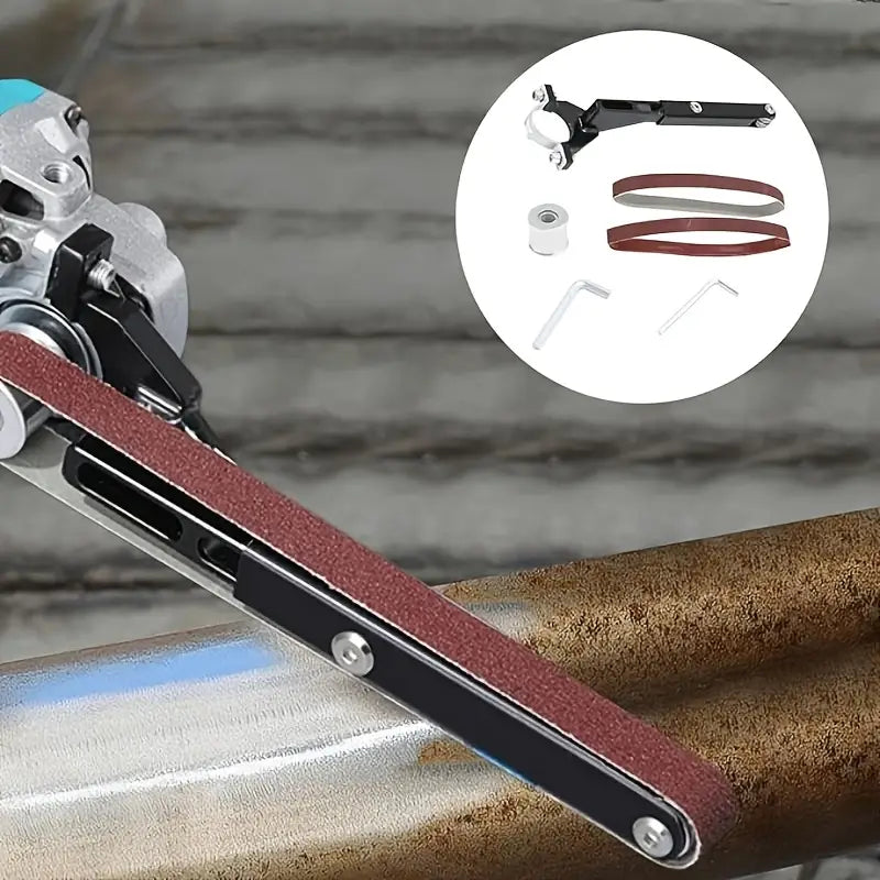 Kit de Conversion Meuleuse d’Angle en Ponceuse à Bande – Bois et Métal