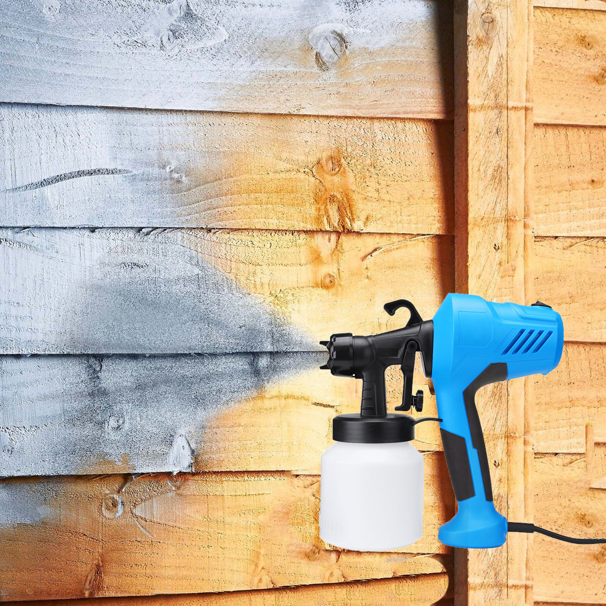 Pistolet à Peinture Sans Fil Finition avec 3 batteries Pro, Liberté totale