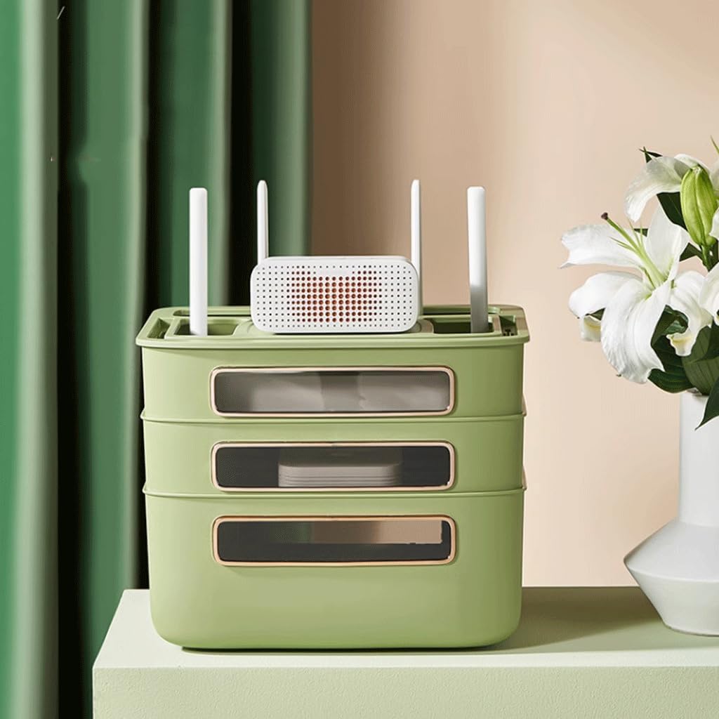 Étagère Murale Multifonction pour Routeur – Design Ouvert, Éco-Durable & Gain de Place