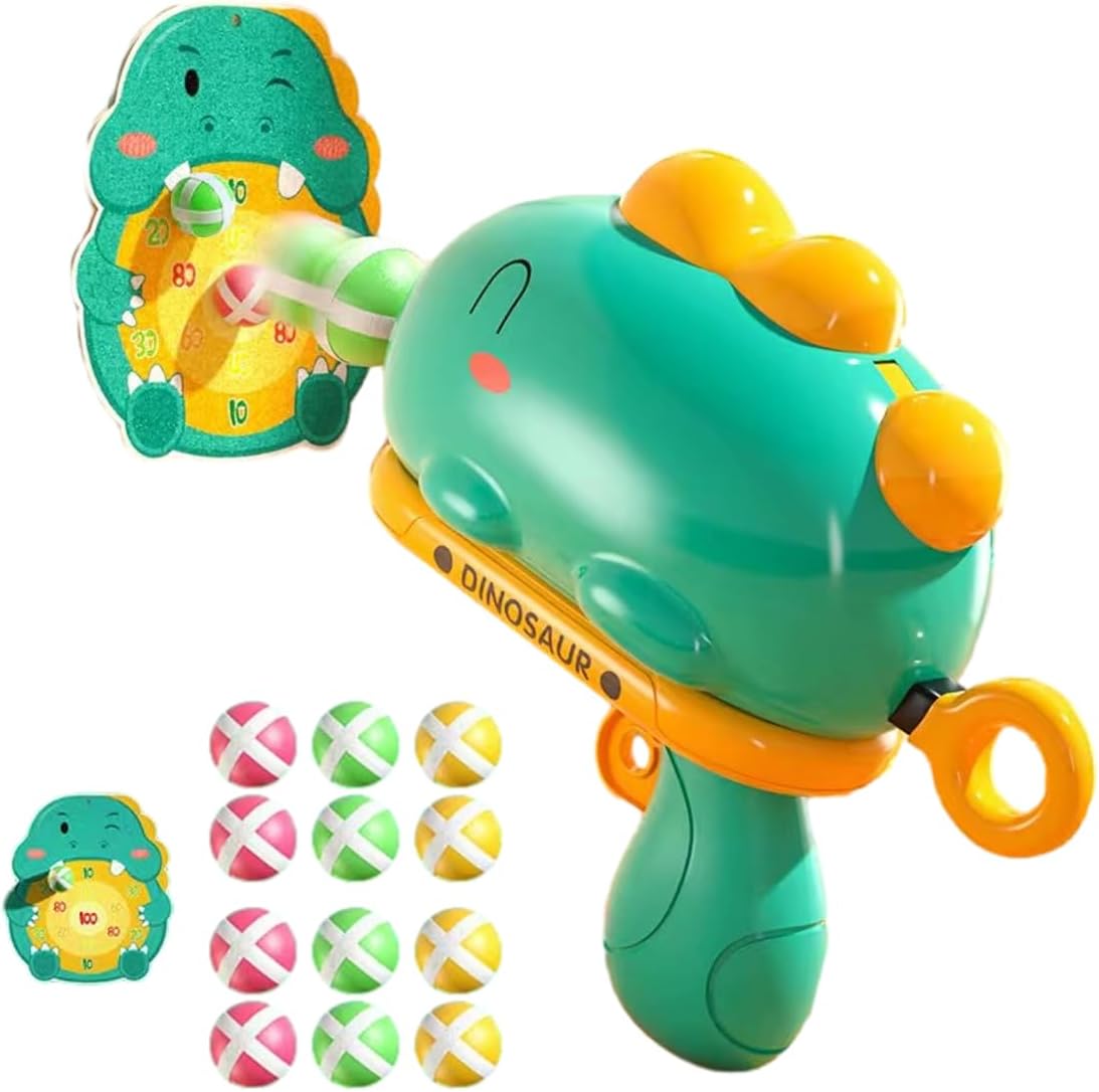 Jeu de tir avec fléchettes en forme de dinosaure