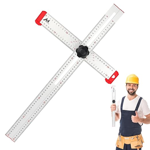 Règle Multifonction – Positionnement, Mesure, et Pose Simplifiés