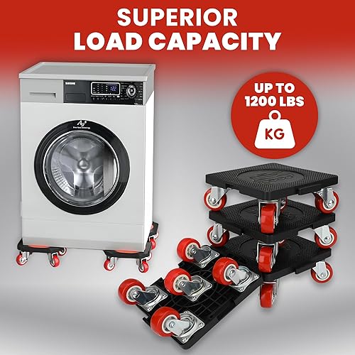 Kit Pro de Déplacement Mobilier 360° – Lève & Glisse jusqu’à 500 kg (1100 lb)