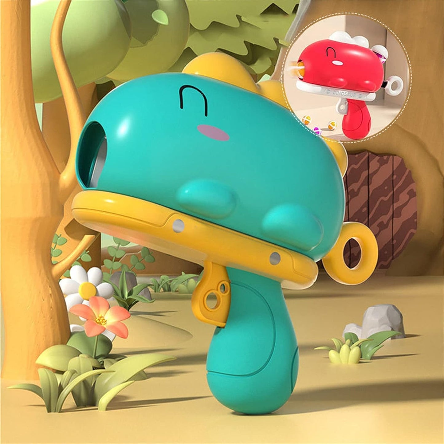 Jeu de tir avec fléchettes en forme de dinosaure