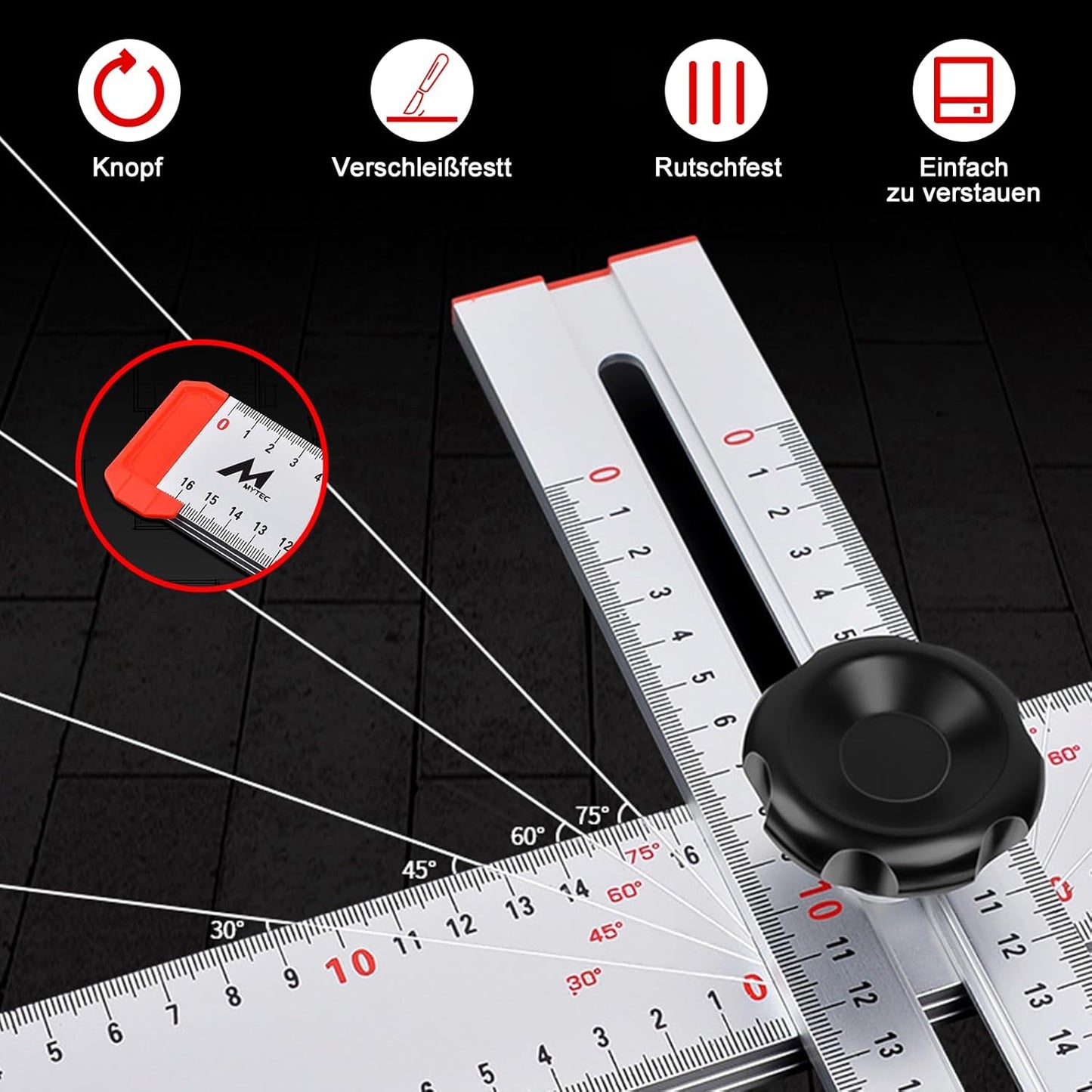 Règle Multifonction – Positionnement, Mesure, et Pose Simplifiés