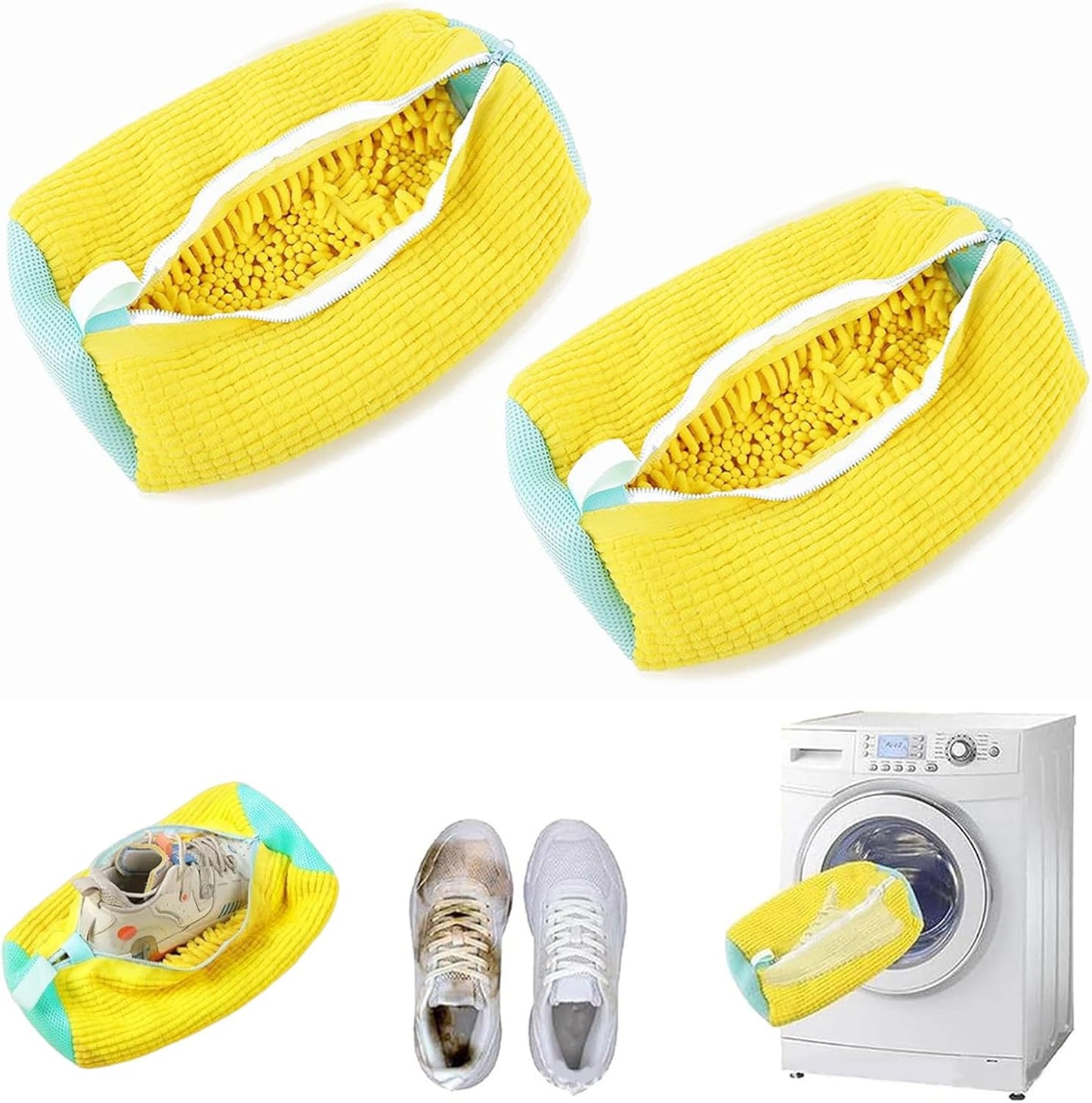 Sac à chaussures de lavage en machine à domicile,spécial pour le lavage des chaussures