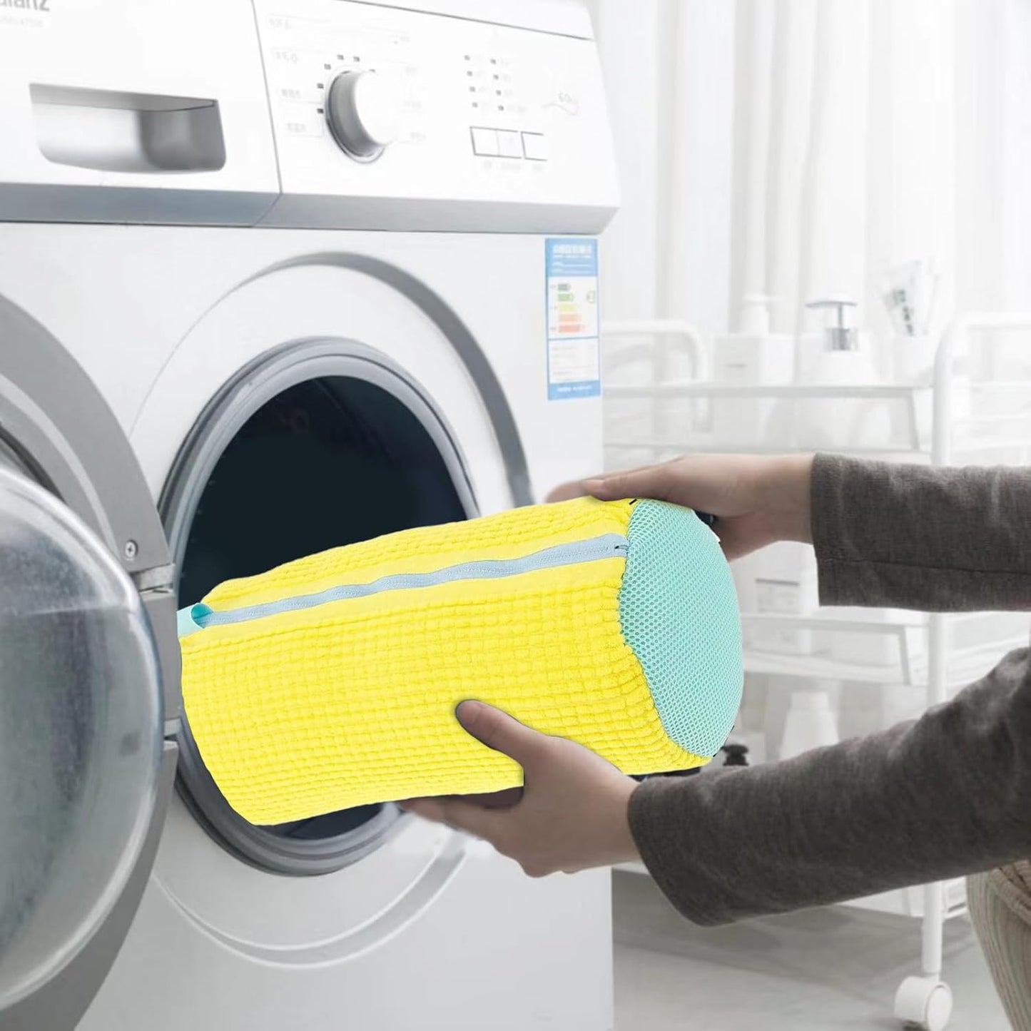 Sac à chaussures de lavage en machine à domicile,spécial pour le lavage des chaussures