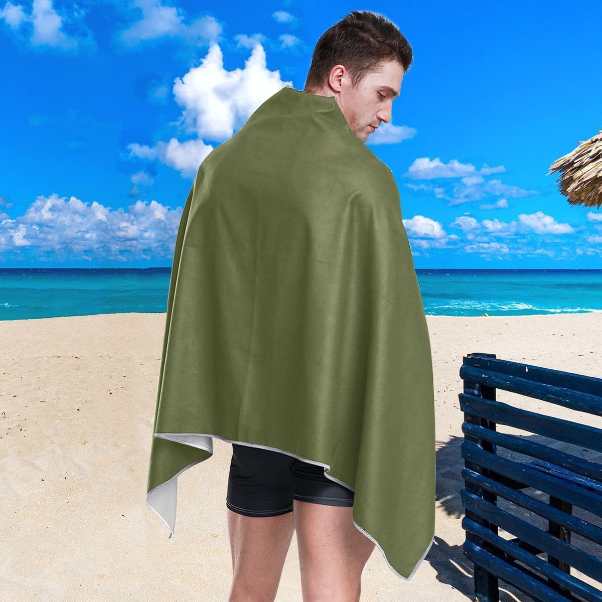 Serviette de Sport & Plage Ultra-Douce – Anti-Sable & Séchage Rapide