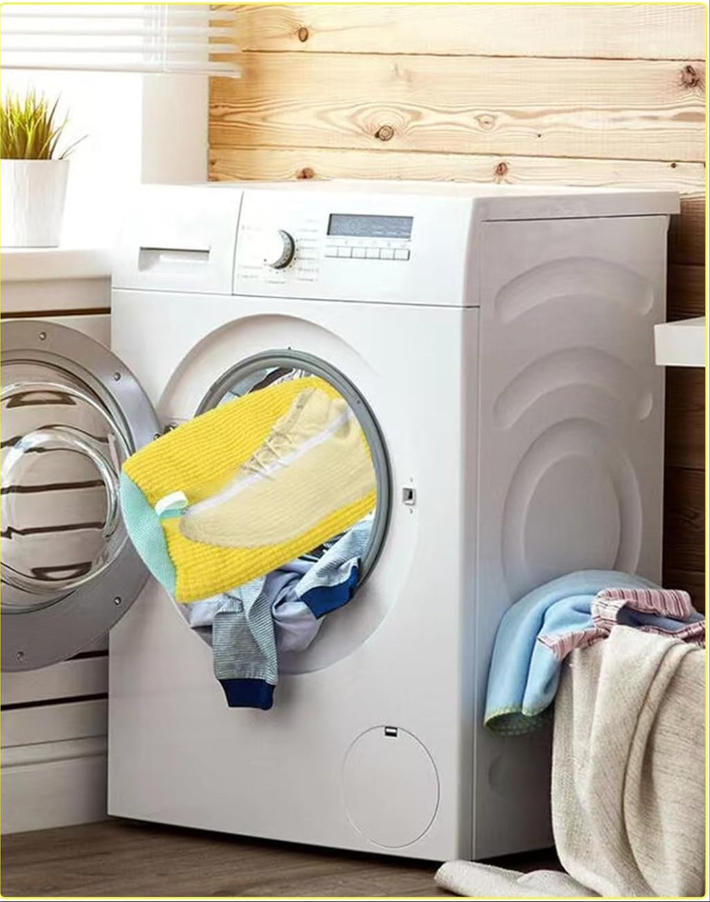 Sac à chaussures de lavage en machine à domicile,spécial pour le lavage des chaussures