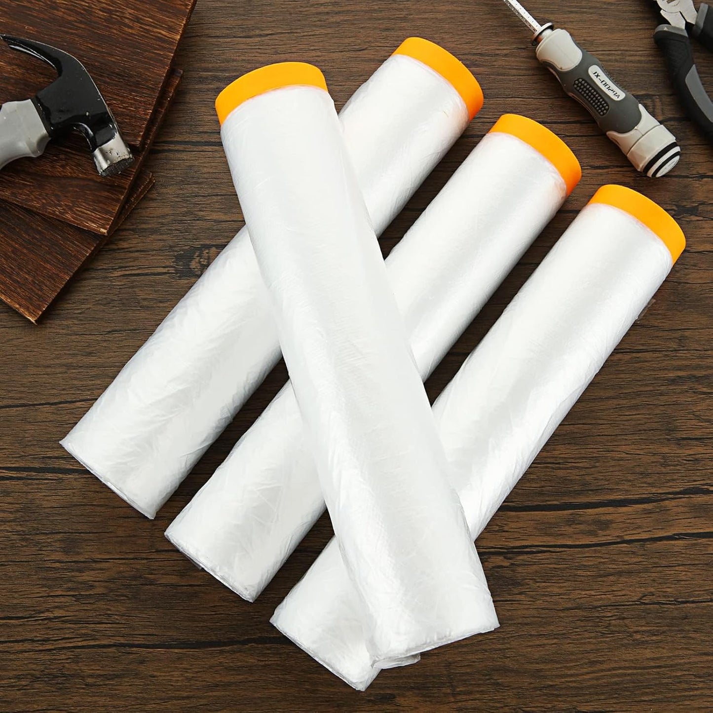 Ruban pré-adhésif en plastique pour peinture automobile, Protection anti-poussière pour meubles