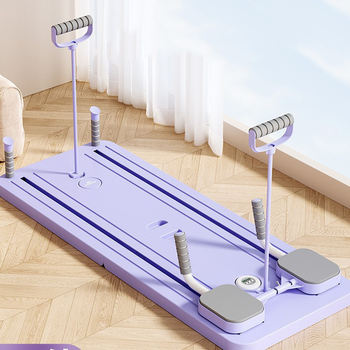 Planche d'exercice abdominale planche de Fitness avec tapis Pilates réformateur
