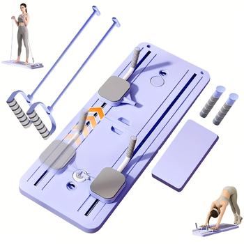 Planche d'exercice abdominale planche de Fitness avec tapis Pilates réformateur