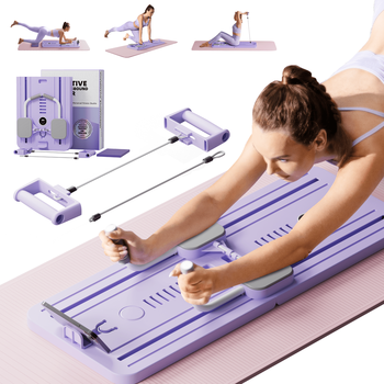 Planche d'exercice abdominale planche de Fitness avec tapis Pilates réformateur