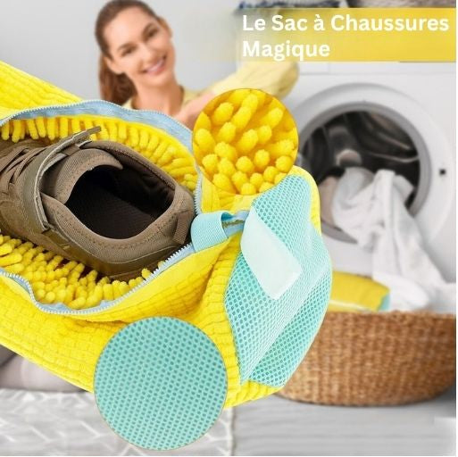 Sac à chaussures de lavage en machine à domicile,spécial pour le lavage des chaussures