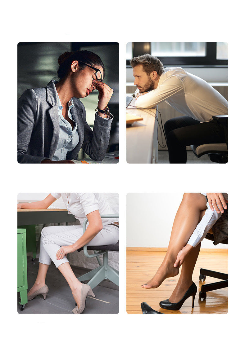Repose-pieds portable, tabouret de pied, rouleaux pivotants de massage rÃĐsistants à 180,