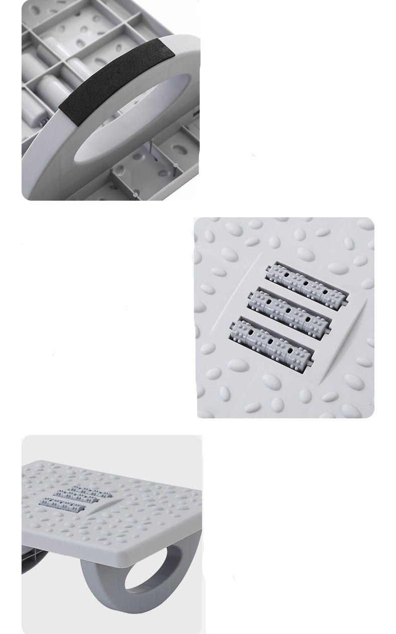 Repose-pieds portable, tabouret de pied, rouleaux pivotants de massage rÃĐsistants à 180,