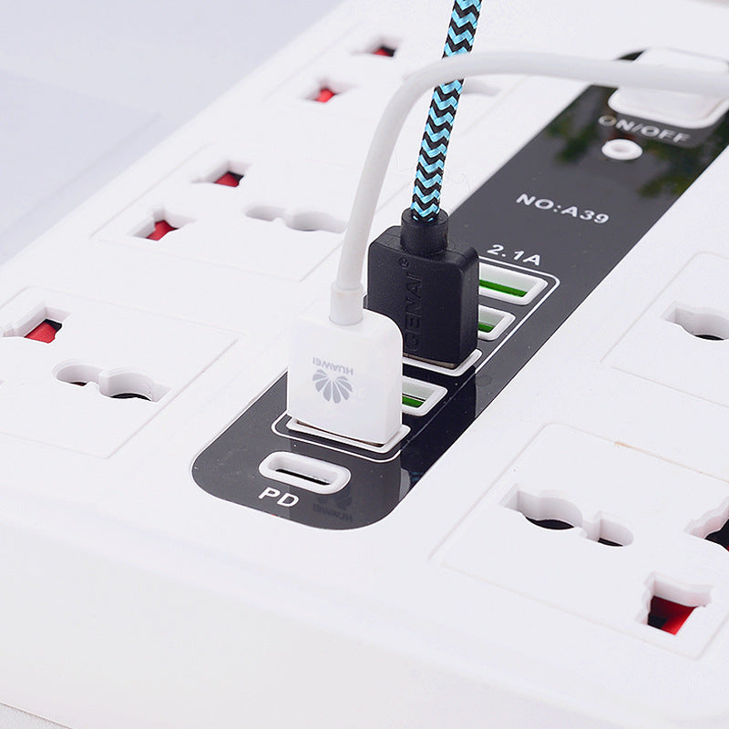 Chargeur USB à 6 ports avec 6 prises