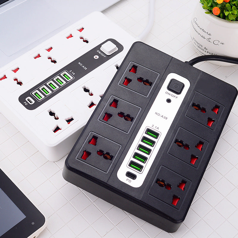 Chargeur USB à 6 ports avec 6 prises