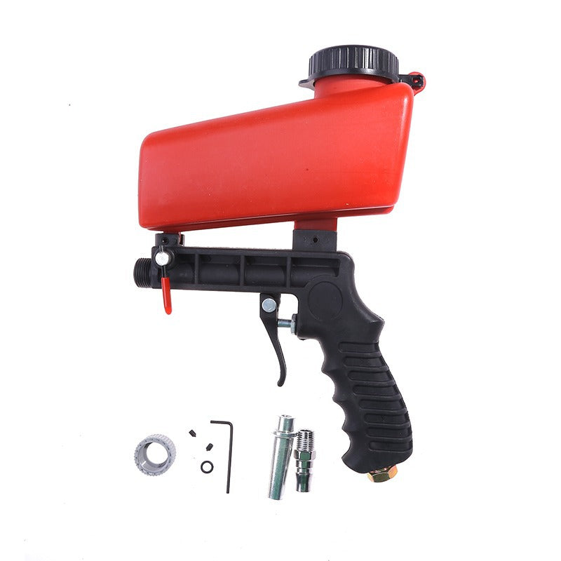 Pistolet de sablage pneumatique, machine de pulvérisation de peinture, sablage continu, déterminer la gravité