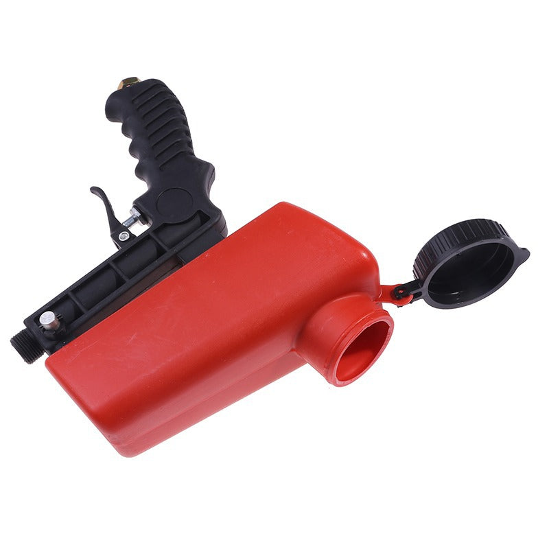 Pistolet de sablage pneumatique, machine de pulvérisation de peinture, sablage continu, déterminer la gravité