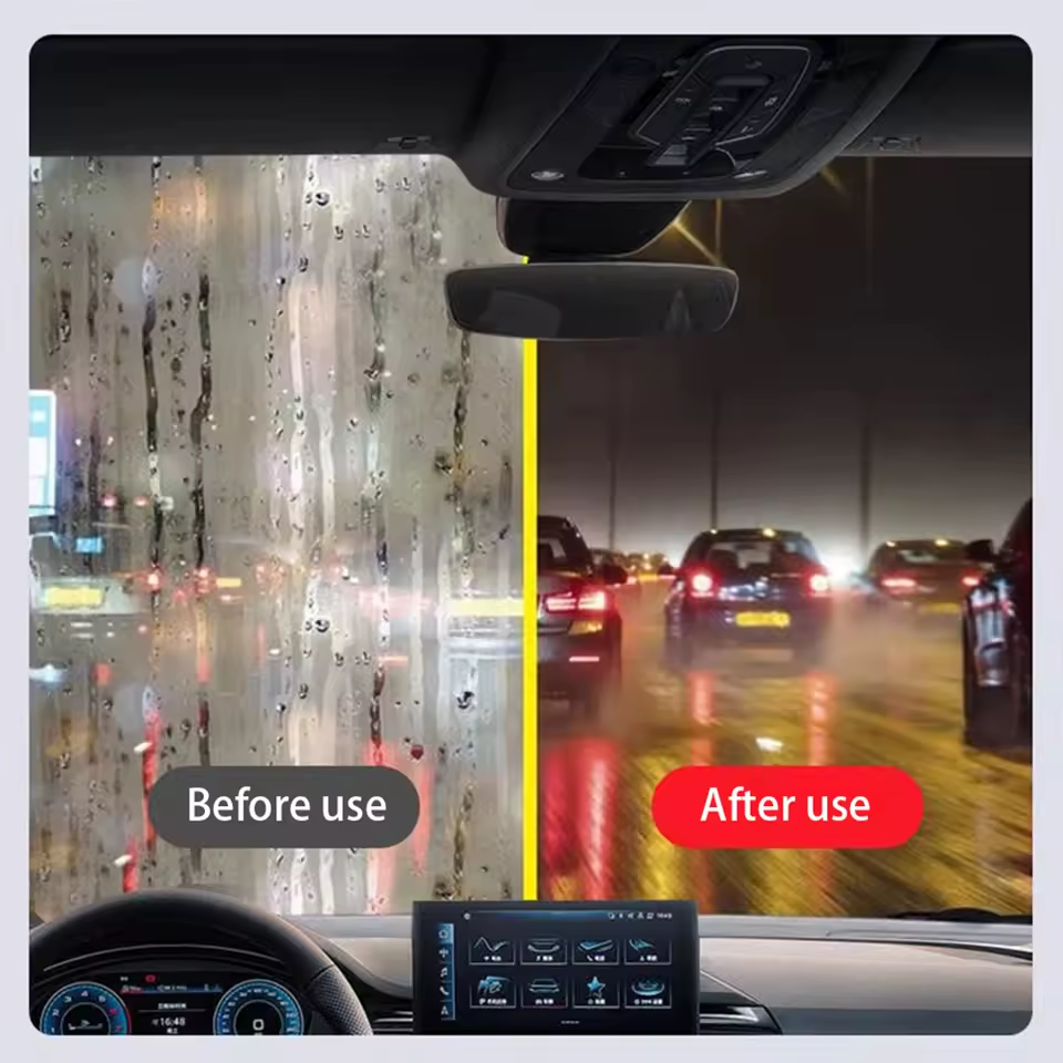 Nettoyant Pare-Brise Voiture 5-en-1 – Anti-Pluie, Anti-Buée & Anti-Huile