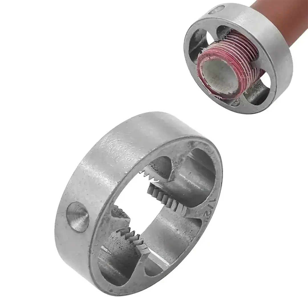 Kit de Filetage pour Tuyaux PVC – Outil de Réparation et d’Installation avec Embouts