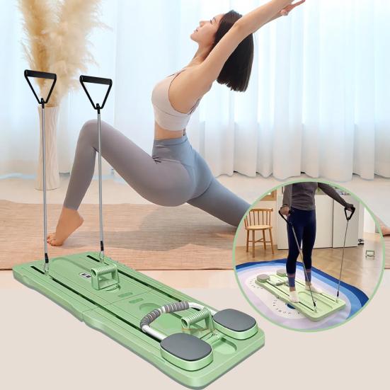 Planche d'exercice abdominale planche de Fitness avec tapis Pilates réformateur