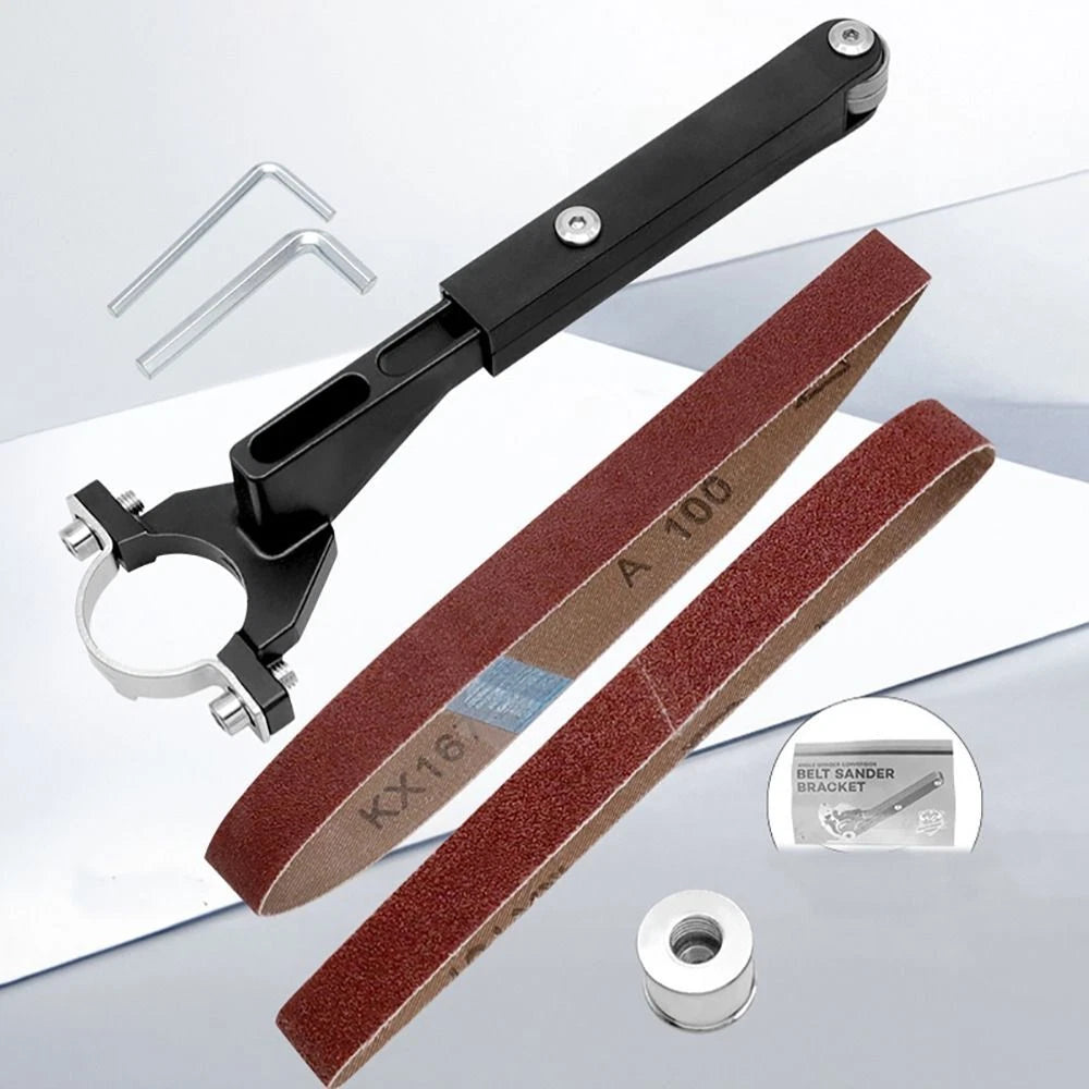 Kit de Conversion Meuleuse d’Angle en Ponceuse à Bande – Bois et Métal
