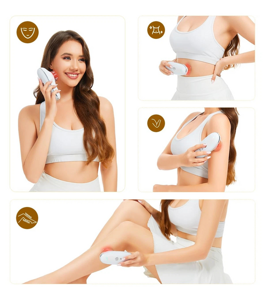 Appareil Beauté Multifonction EMS & Lumière Rouge – Remodelage Corps & Visage