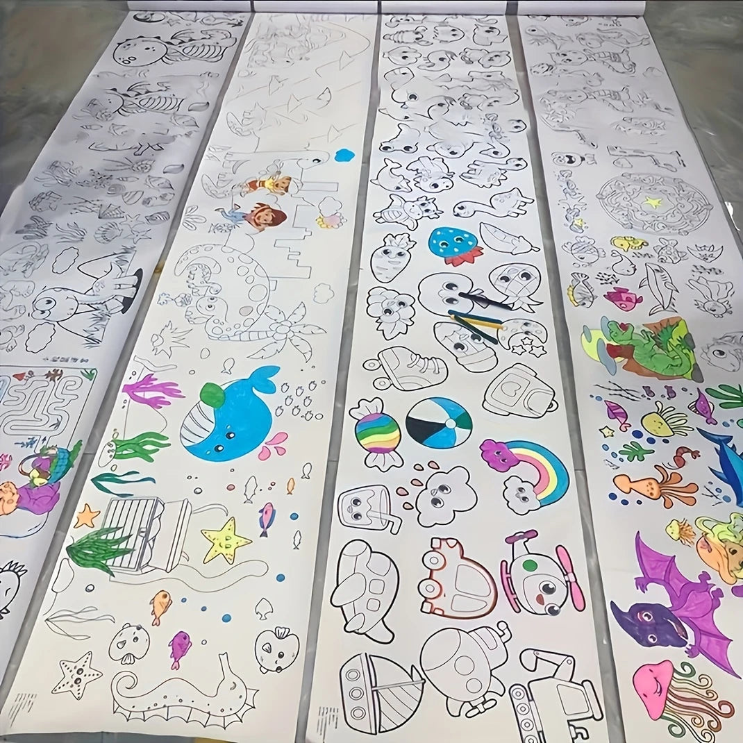 Rouleau de Coloriage, Activité Créative Enfants