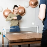 Set Ping Pong Portable avec Filet Rétractable