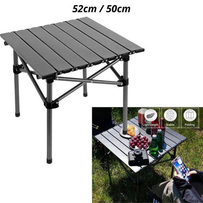 Table pliante Portable en alliage d'aluminium