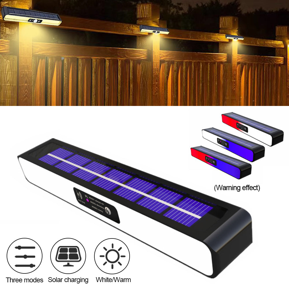 Lampes solaires d'extérieur avec détecteur de mouvement, lampes solaires de jardin