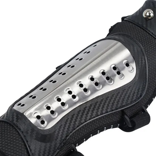 Kit Protection Moto Pro-Biker – Genouillères & Coudières Acier Inoxydable