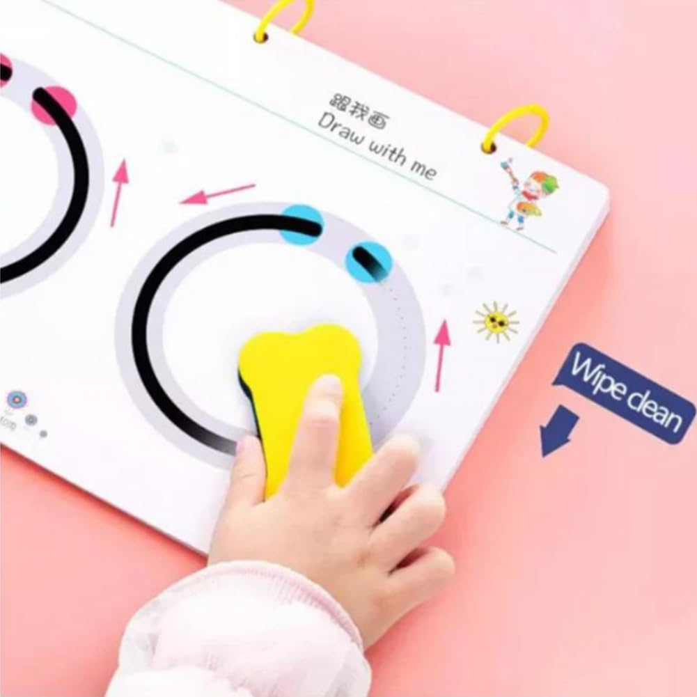 Cahier de travail de lutte magique pour enfants, pour apprendre les alphabets