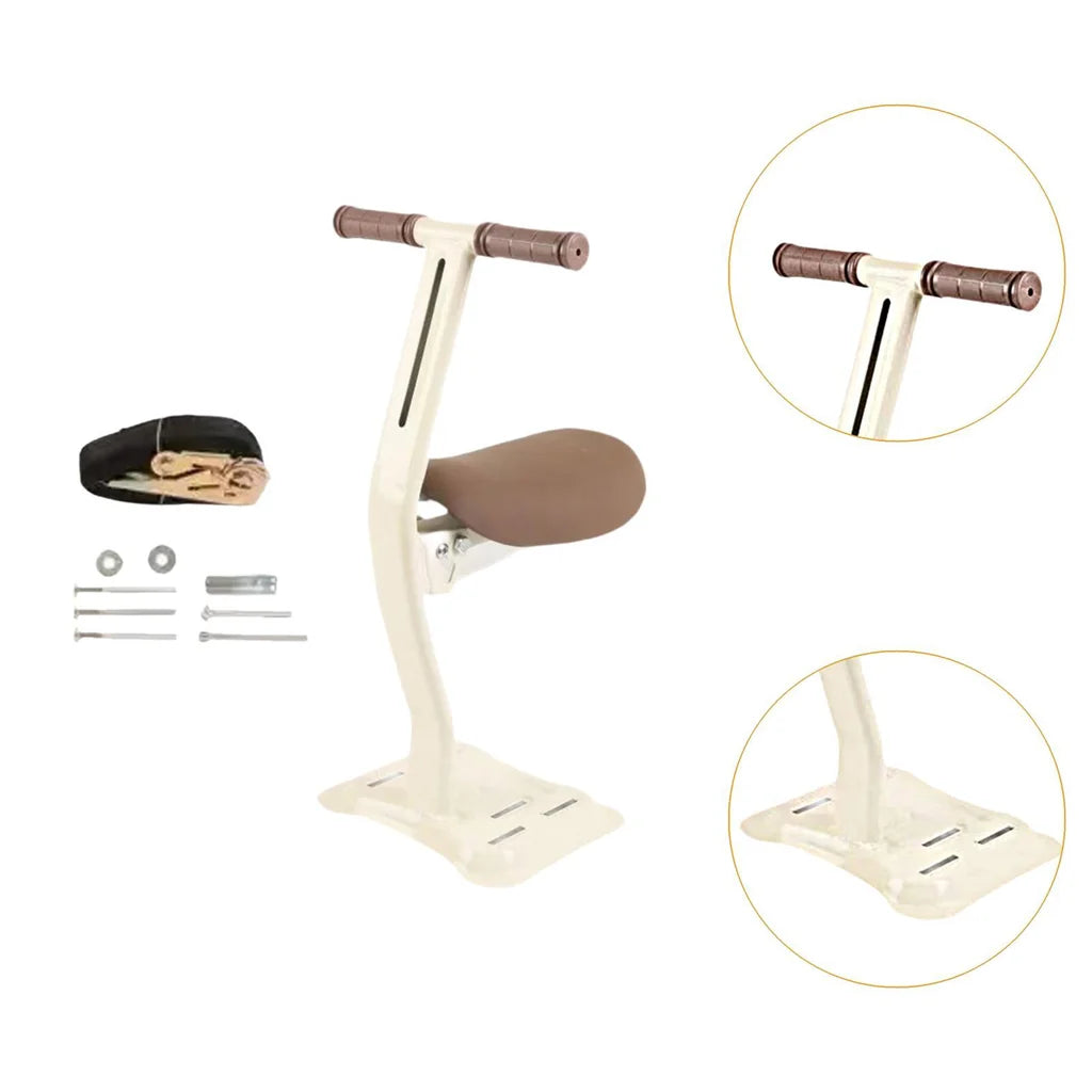 Siège Enfant pour Trottinette Électrique – Selle Rembourrée & Guidon Sécurisé | Fixation Universelle