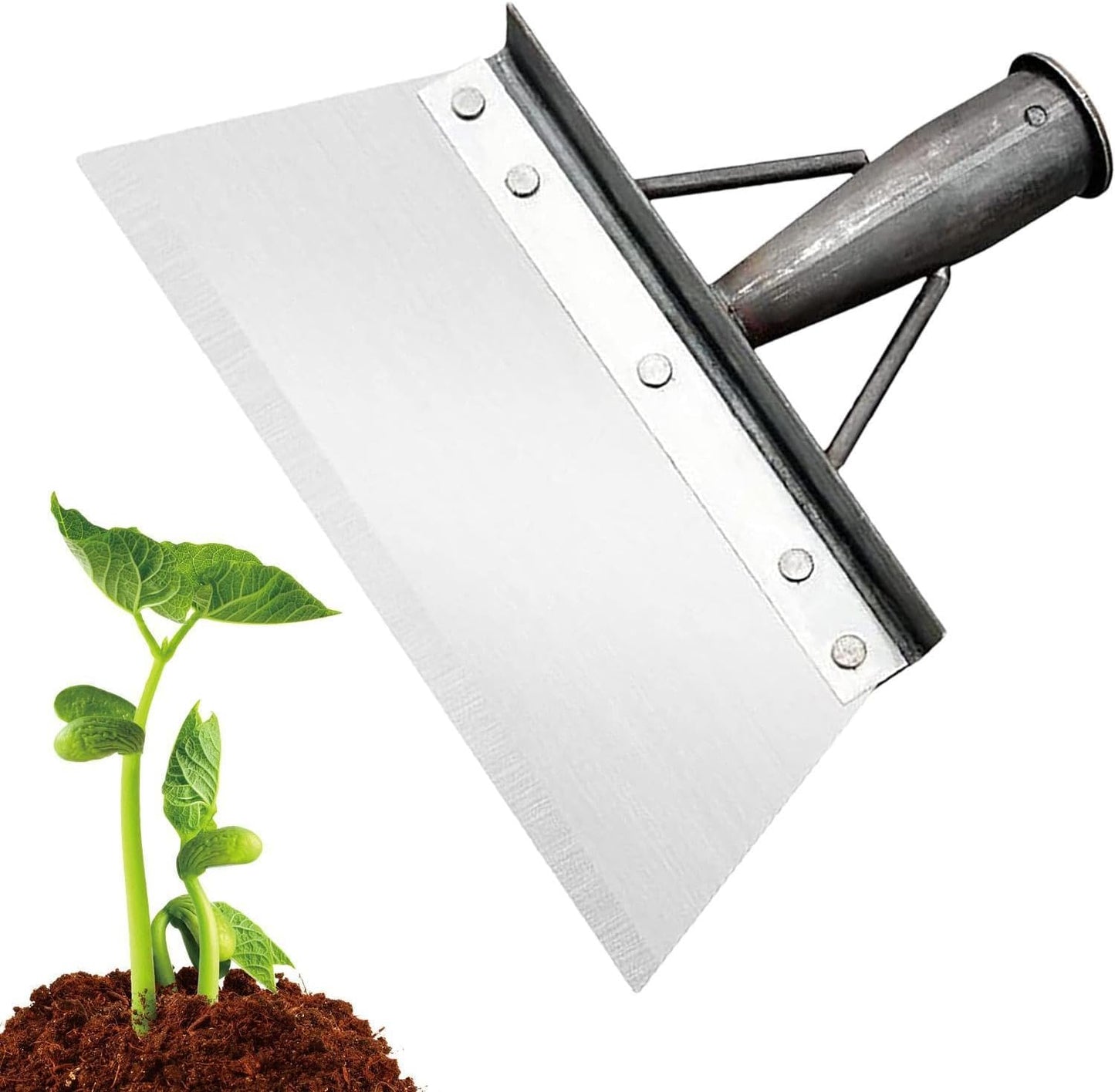Raclette de Jardin à Lame Large en Acier – Désherbage, Mousse & Nettoyage Allées