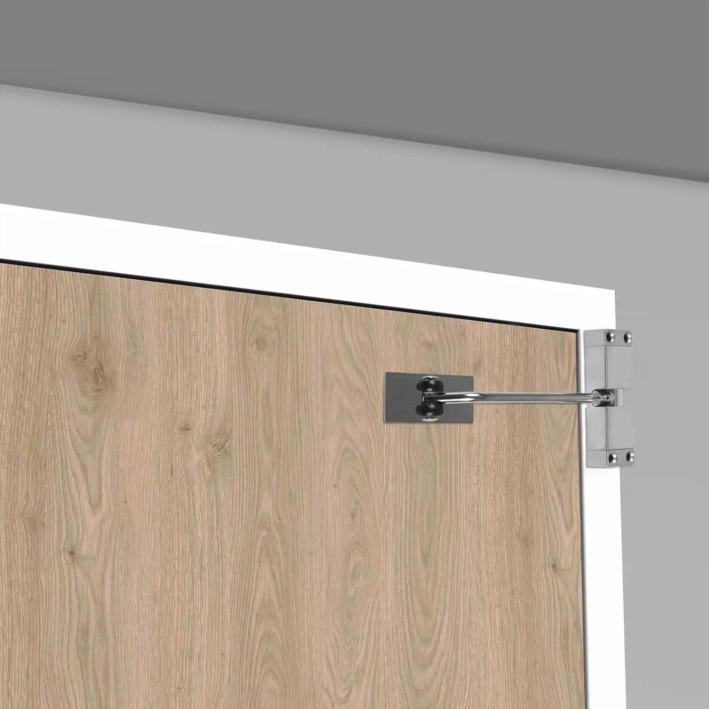 Ferme-Porte Automatique Réglable – Fermeture Douce & Silencieuse