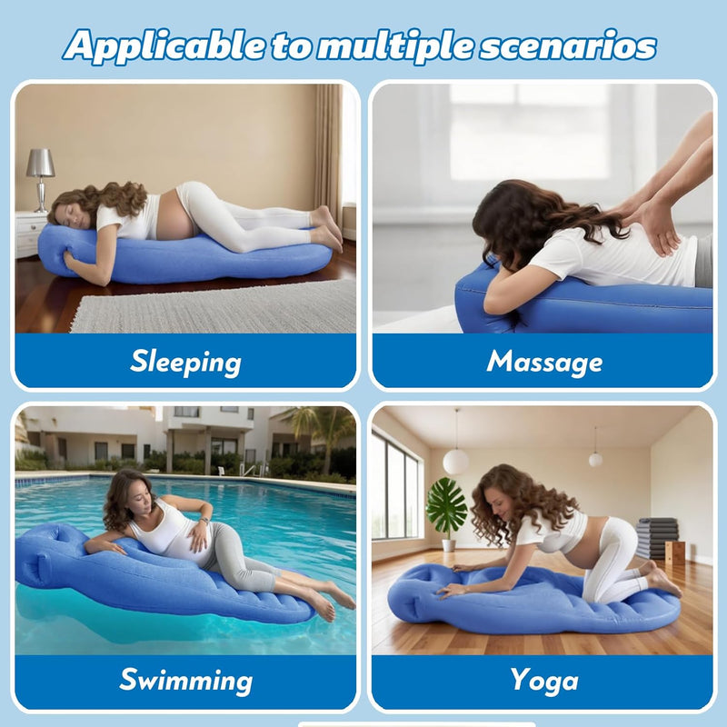 Matelas Gonflable de Maternité – Confort Optimal pour Future Maman