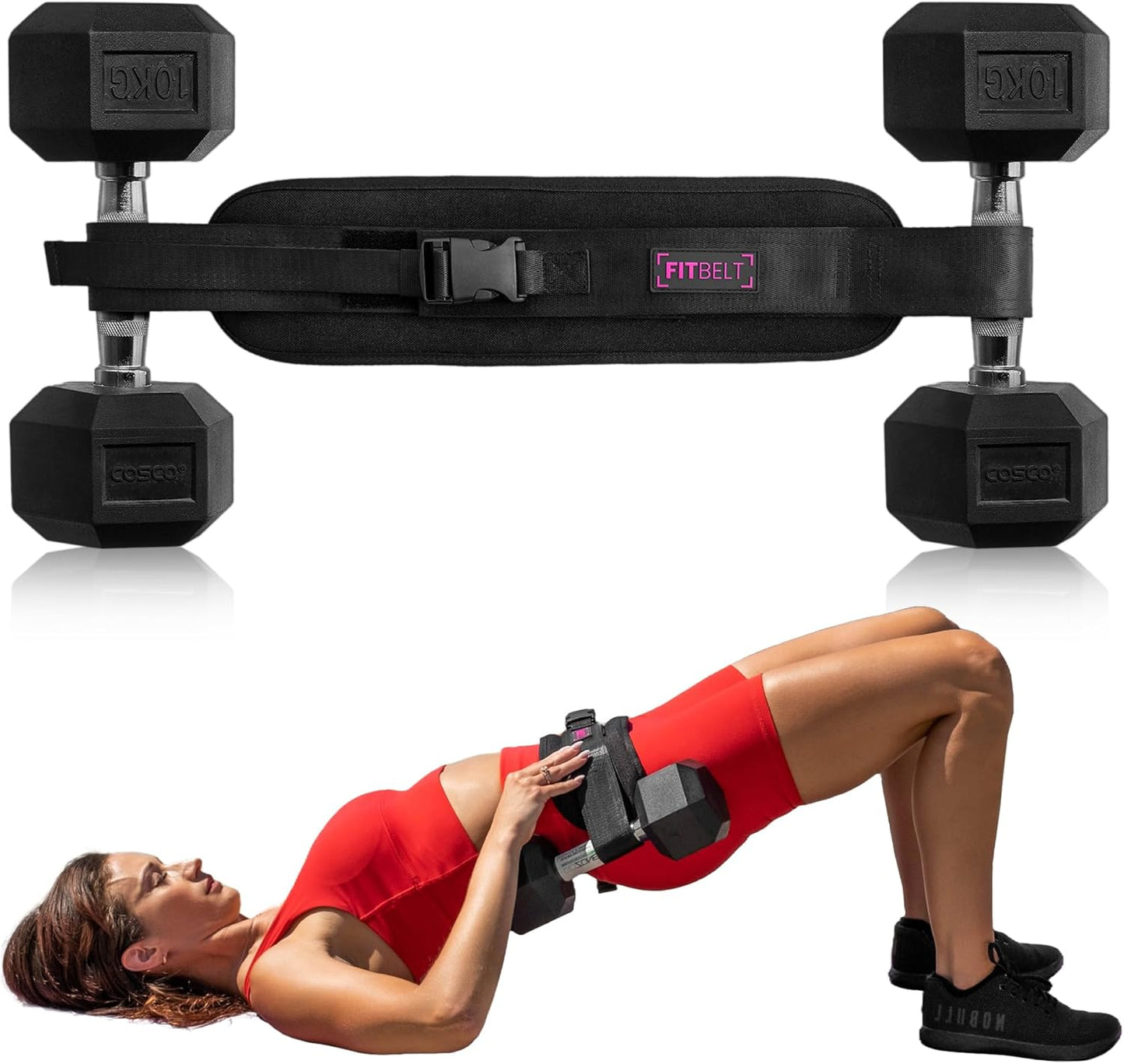 FitBelt – Ceinture de Musculation avec Haltères