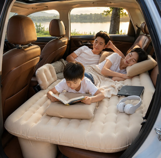 Matelas Gonflable Voiture SUV – Confort Premium pour Voyage, Camping & Plage