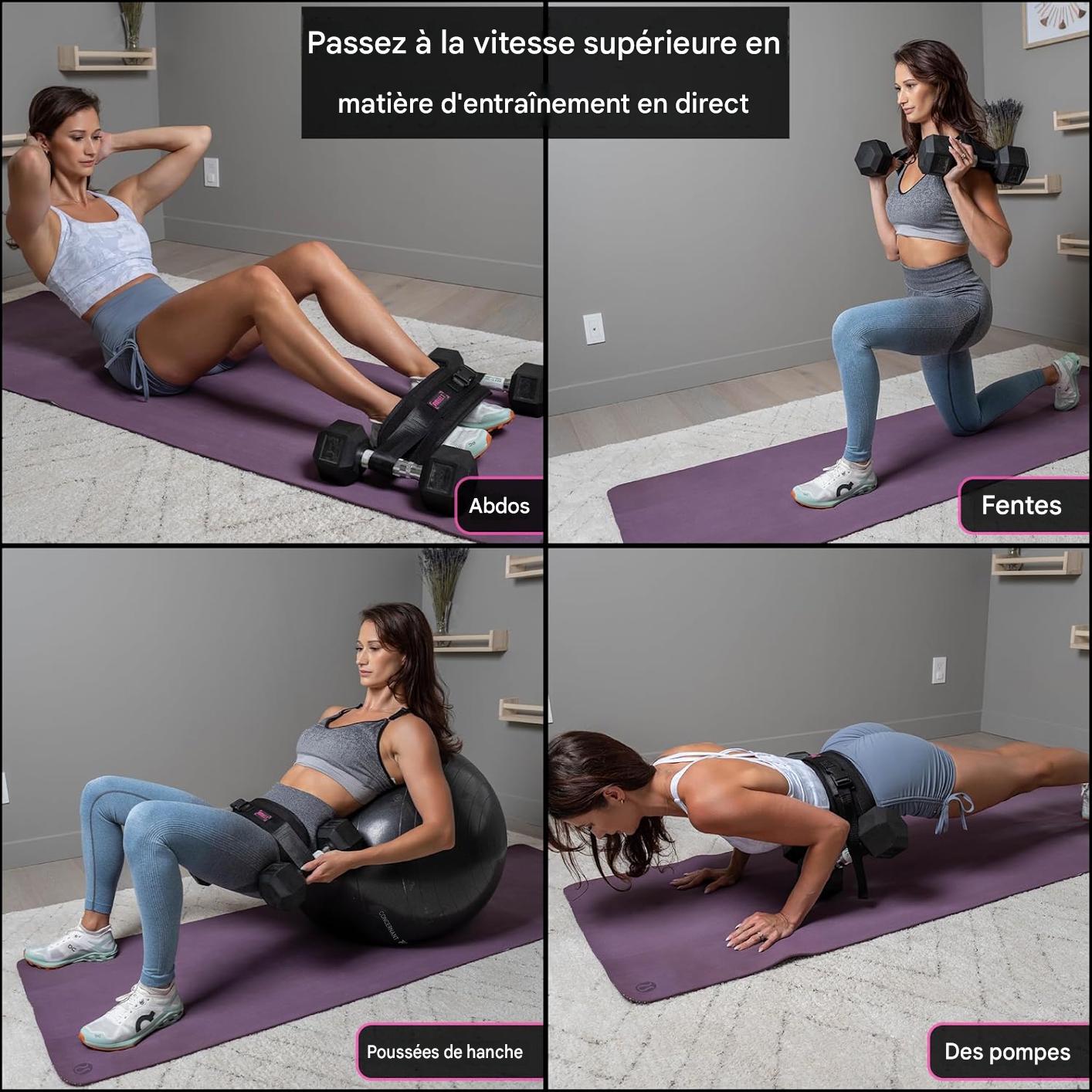 FitBelt – Ceinture de Musculation avec Haltères